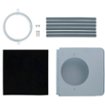 Zephyr - Recirculating Kit for Anzio Wall Range Hood - Black