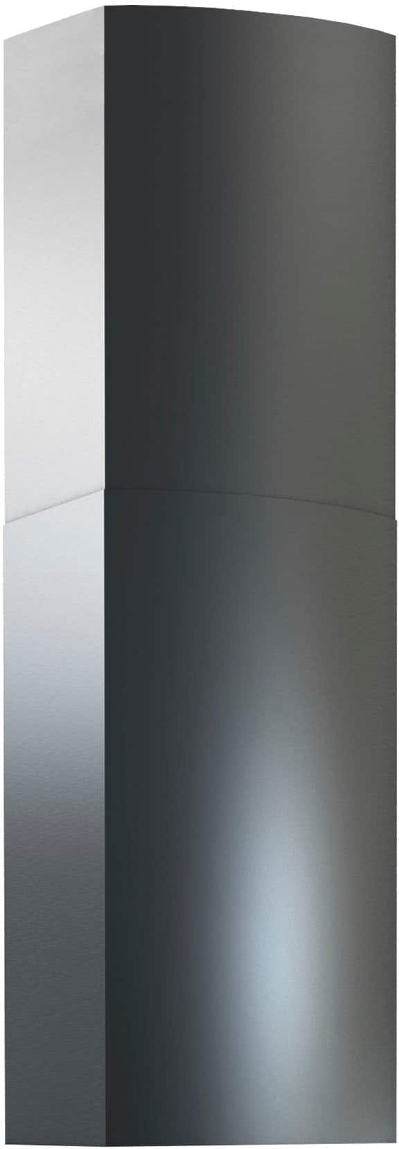 Zephyr - Duct Cover Extension for ZSA - Black Stainless Steel
