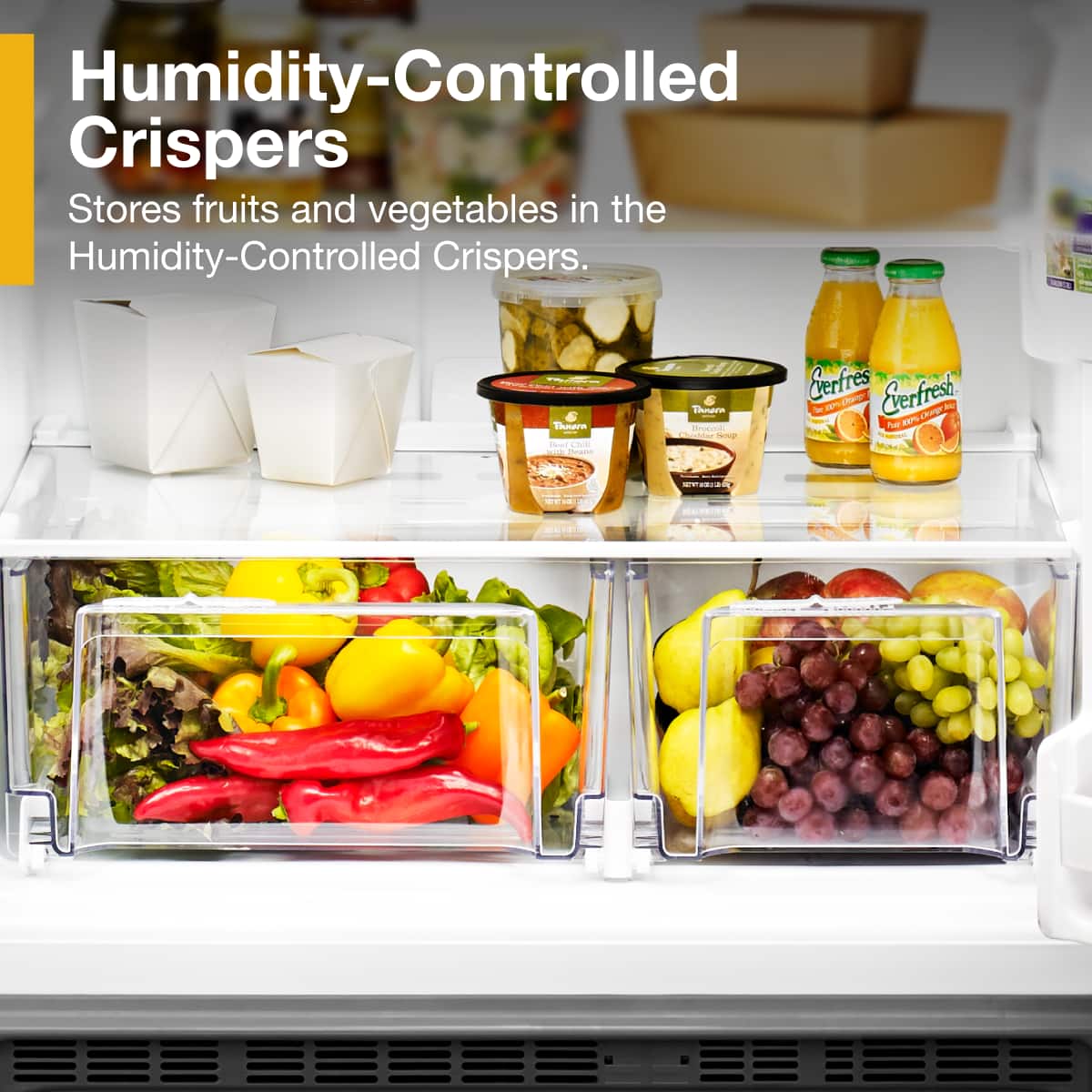 Whirlpool - 20.5 Cu. Ft. Top-Freezer Refrigerator - Fingerprint Resistant - Stainless Steel