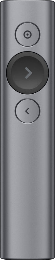 Logitech - Spotlight Presentation Remote with 100 ft Range and Quick Charging - Slate
