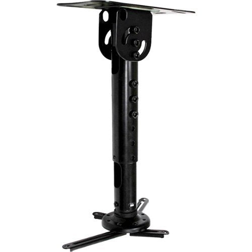Kanto - Universal Projector Ceiling Mount - Black