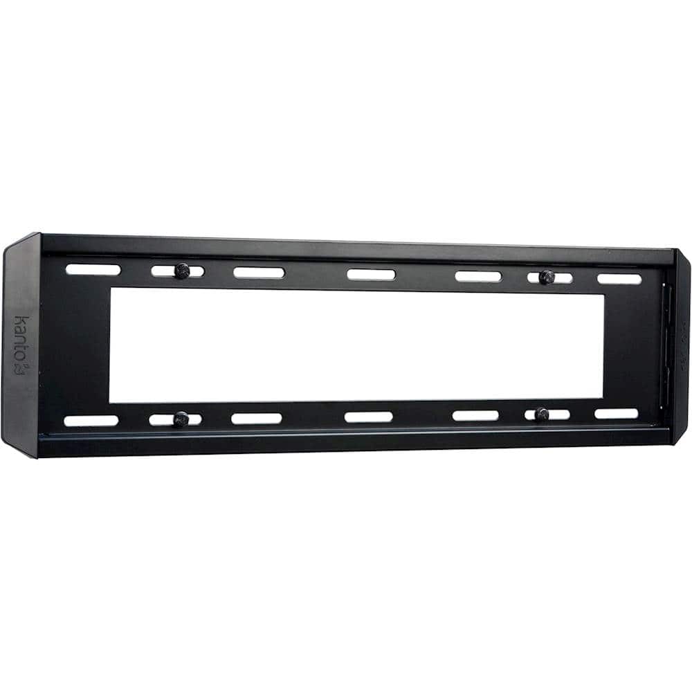 Kanto - Fixed TV Wall Mount for Most 37" - 70" TVs - Black