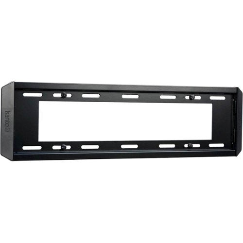 Kanto - Fixed TV Wall Mount for Most 37" - 70" TVs - Black
