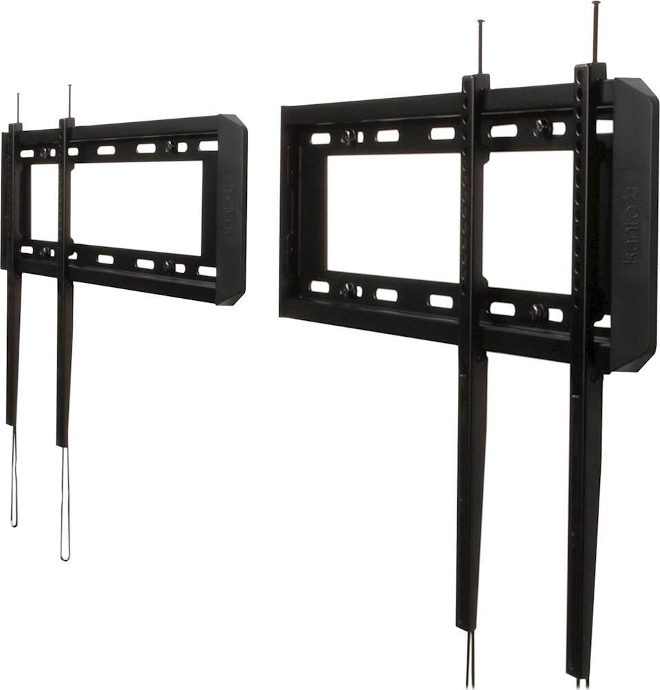 Kanto - Fixed TV Wall Mount for Most 37" - 70" TVs - Black