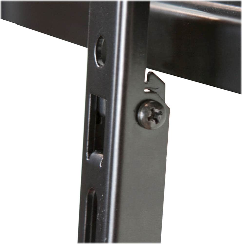 Kanto - Fixed TV Wall Mount for Most 37" - 70" TVs - Black