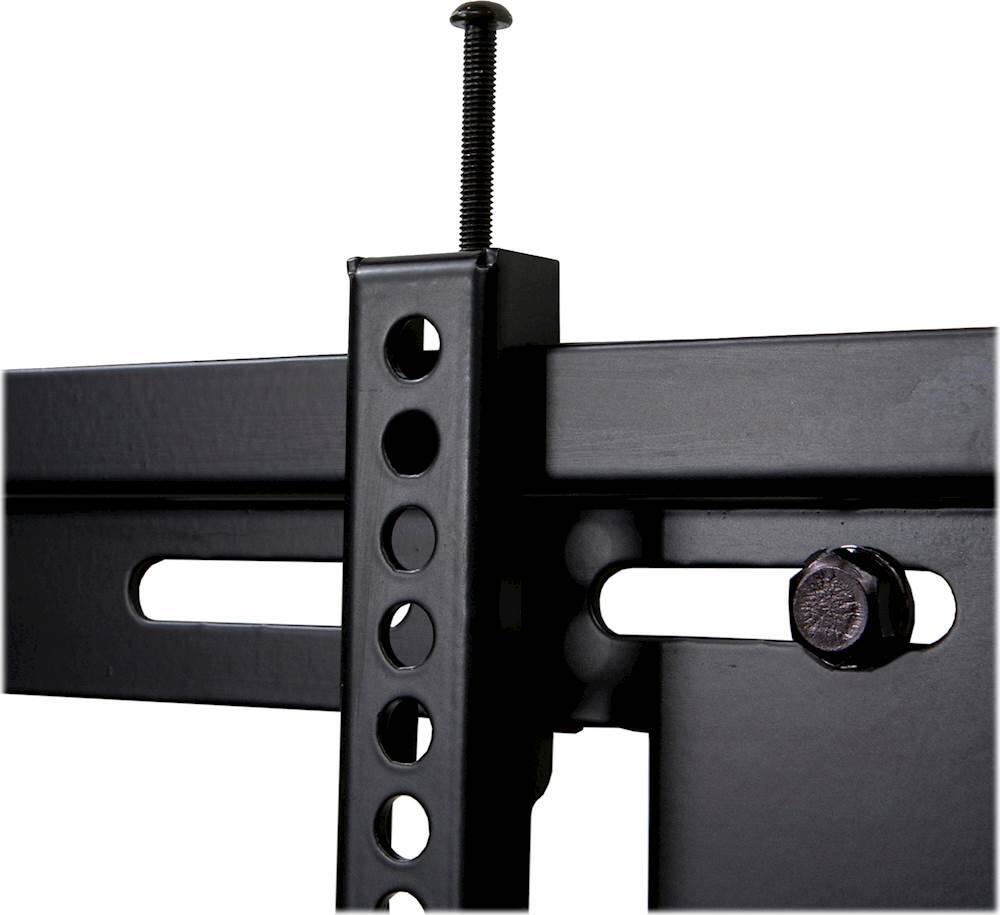 Kanto - Fixed TV Wall Mount for Most 37" - 70" TVs - Black