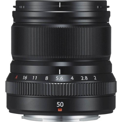 Fujifilm - XF50mmF2 R WR Midrange Telephoto Lens - Black