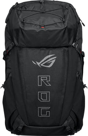 ASUS - ROG Archer ErgoAir 40L Lightweight Modular Gaming Backpack with 18" Laptop Compartment and Waterproof Rain Cover - Black