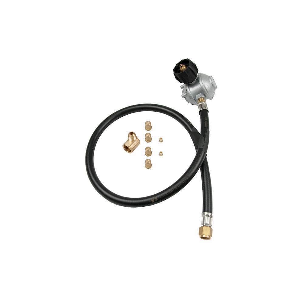 Professional Natural Gas to Liquid Propane Conversion Kit for Select Lynx Ovens - Silver