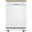 Whirlpool - 24" Front Control Tall Tub Portable Dishwasher - White