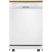 Whirlpool - 24" Front Control Tall Tub Portable Dishwasher - White