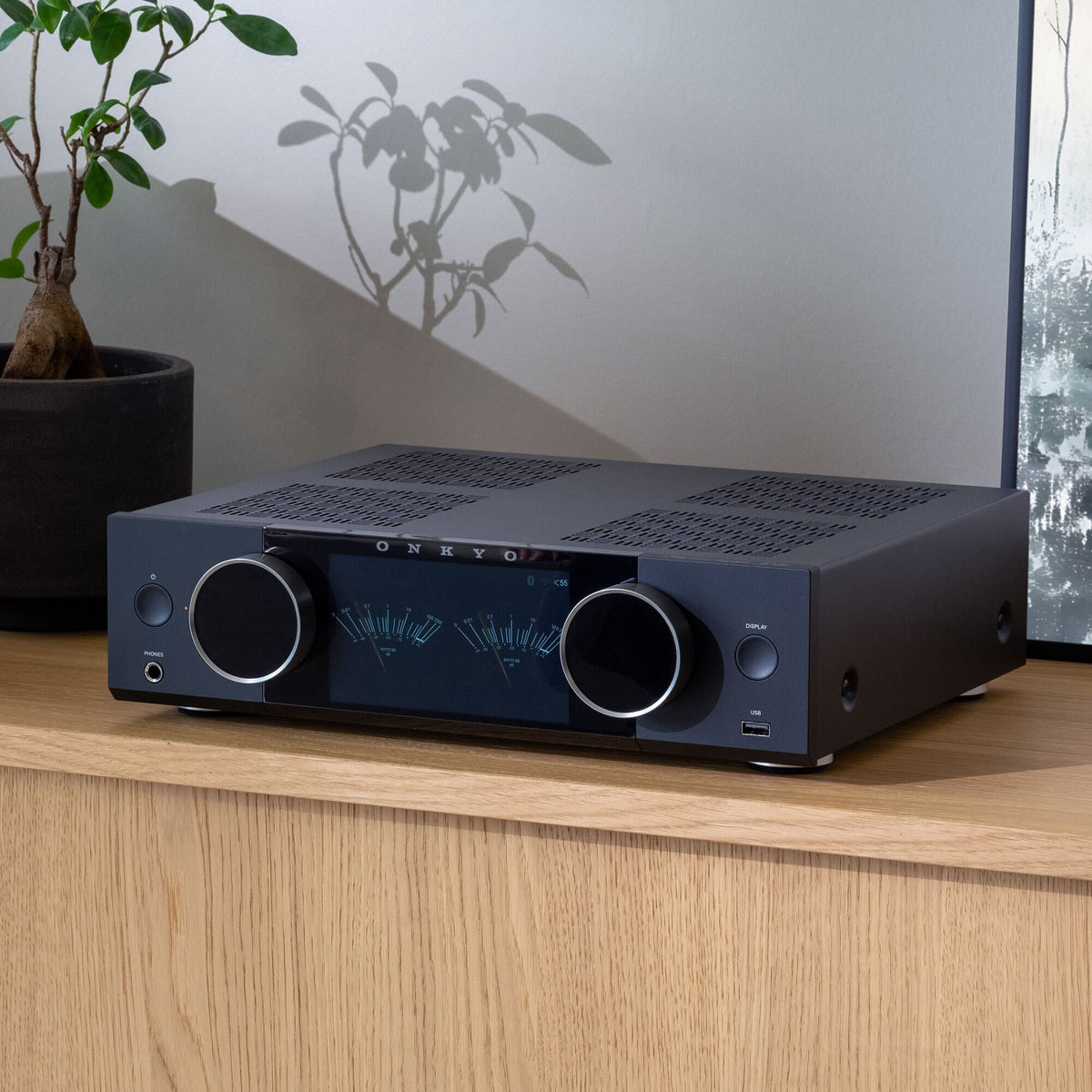 Onkyo - Muse Y-40 High Power Amplifier - Black