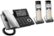 AT&T - 2 Handset Corded/Cordless Answering System with Smart Call Blocker - Silver/Black