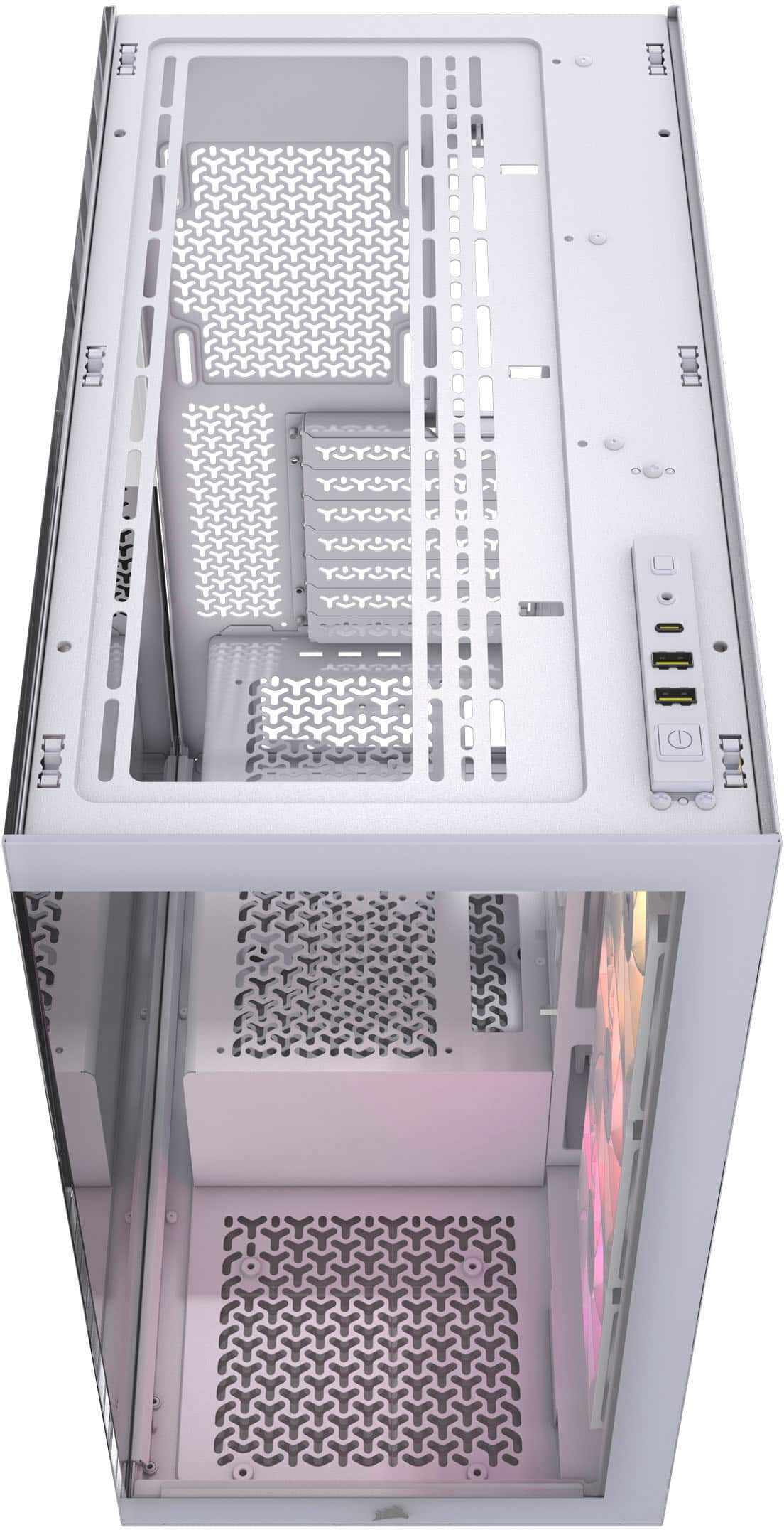 CORSAIR - 3500X ARGB ATX Mid-Tower PC Case - White
