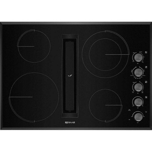 JennAir - 30 in. Wide 4 Element JX3 Euro-Style Built-In Electric Cooktop - Black