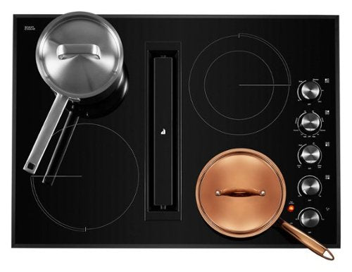 JennAir - 30 in. Wide 4 Element JX3 Euro-Style Built-In Electric Cooktop - Black