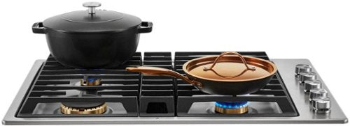 JennAir - 30 in. Wide 4 Burner JX3 Built-In Gas Cooktop - Stainless Steel