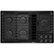JennAir - 36 in. Wide 5 Burner Built-In Gas Cooktop - Black