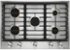 JennAir - 30 in. Wide 5 Burner Built-In Gas Cooktop - Stainless Steel