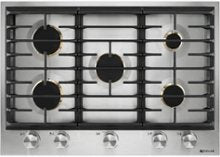 JennAir - 30 in. Wide 5 Burner Built-In Gas Cooktop - Stainless Steel