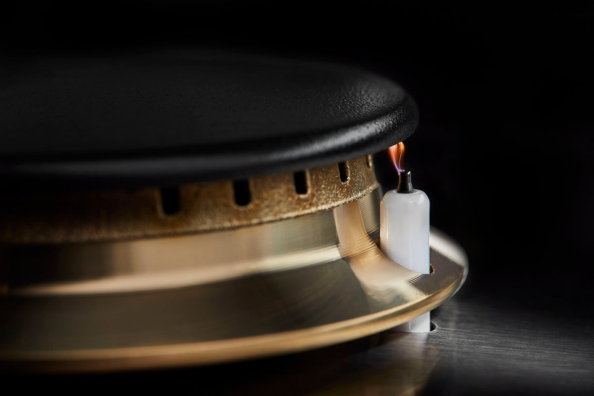 JennAir - 30 in. Wide 5 Burner Built-In Gas Cooktop - Stainless Steel