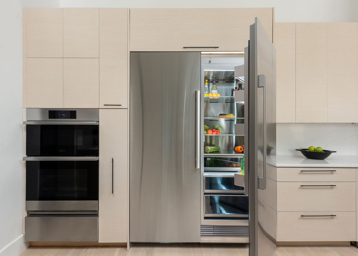 Dacor - 9.5 Cu Ft Panel Ready Built In Column Freezer - Custom Panel Ready