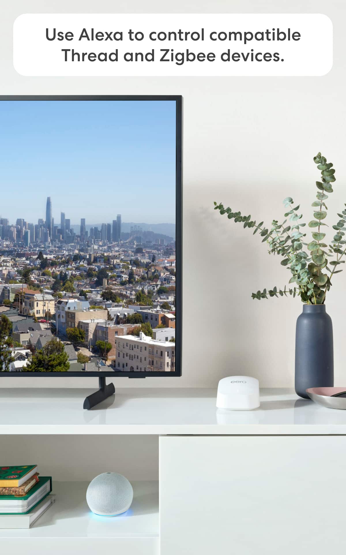 eero - 6+ mesh wifi system, 3 pk - White