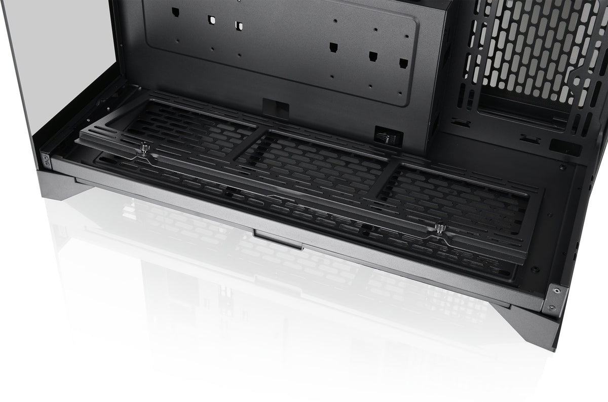 Thermaltake - CTE E550 TG Mid Tower ATX PC Case - Black