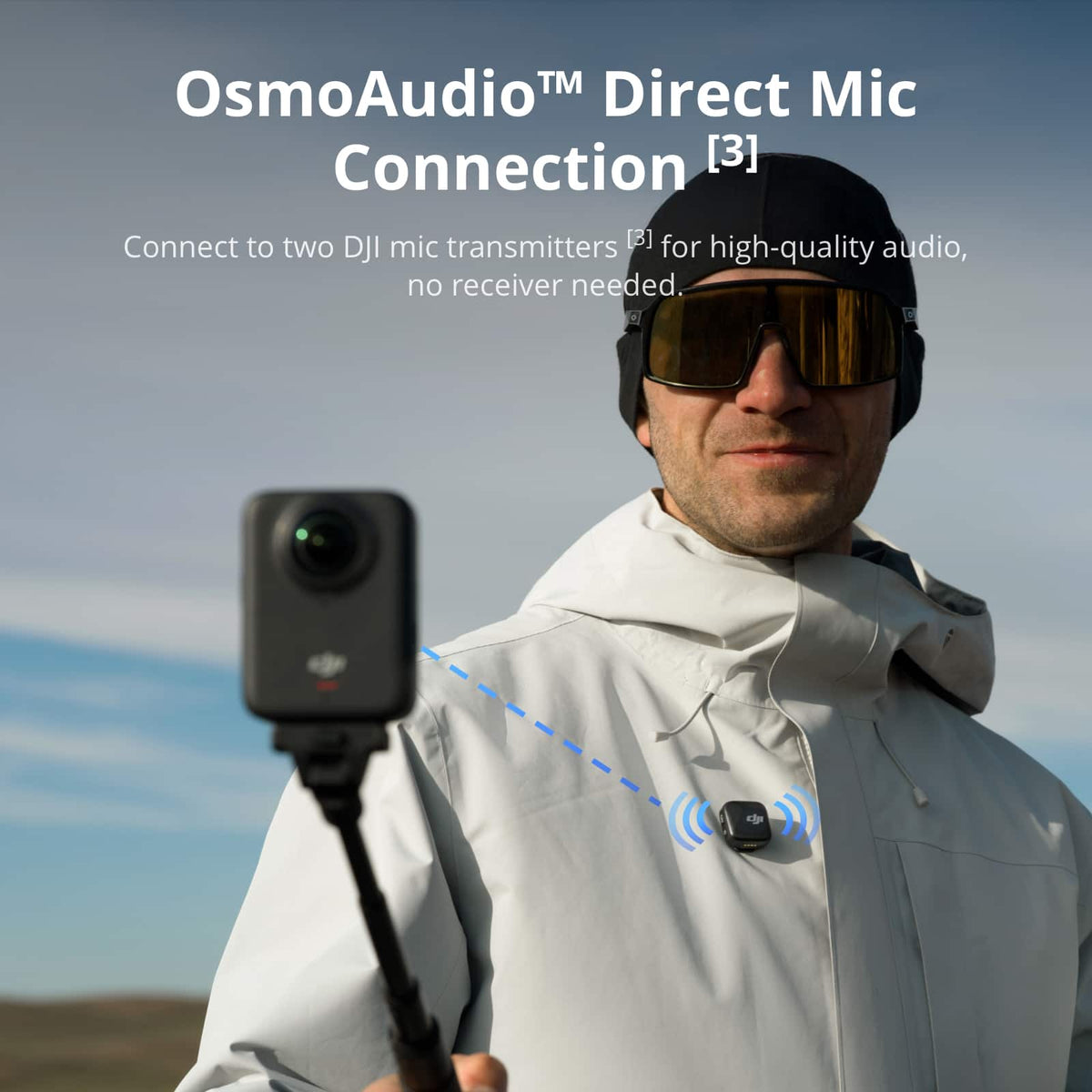 DJI - Osmo 360 Get Set Combo Action Camera - Black
