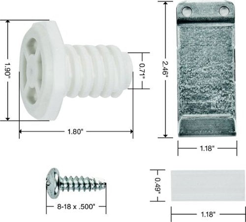 Whirlpool - Stack Kit for HYBRIDCARE & Long Vent / Standard Dryer - Multi