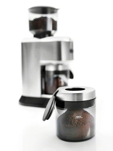 De'Longhi - Dedica 14-Cup Coffee Grinder - Stainless Steel
