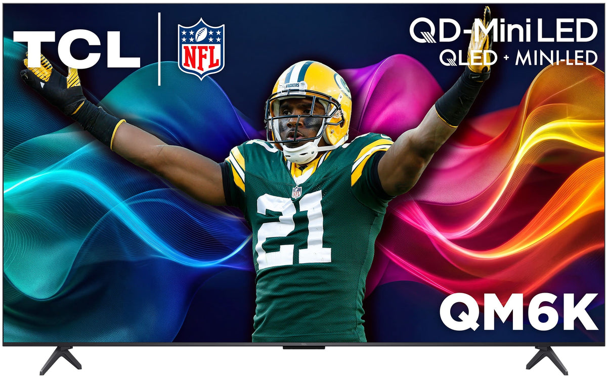 TCL - 65" Class QM6K Series 4K UHD HDR QD Mini LED Smart TV with Google TV with Gemini (2025)