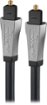 Rocketfish™ - 4' Toslink Optical Audio Cable - Black