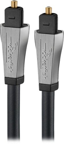 Rocketfish™ - 4' Toslink Optical Audio Cable - Black