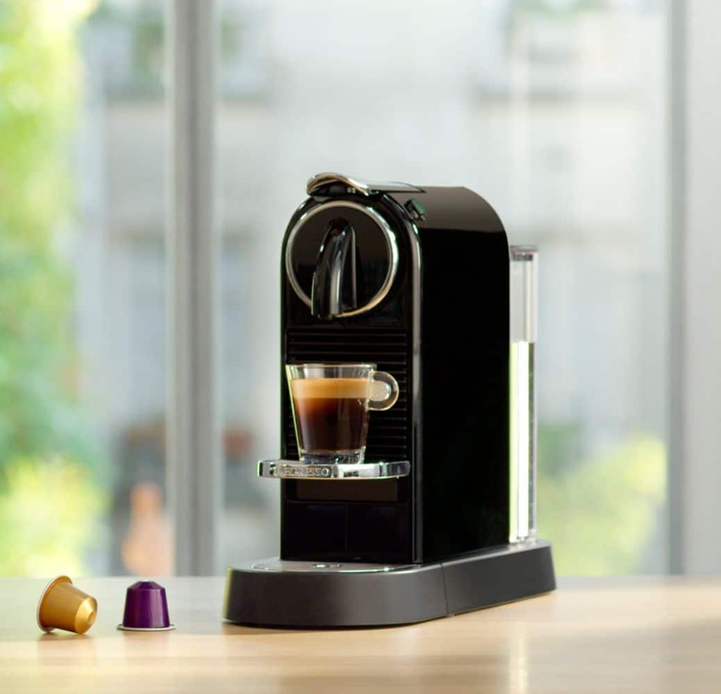 De'Longhi - CitiZ Single-Serve Espresso Machine - Limousine Black