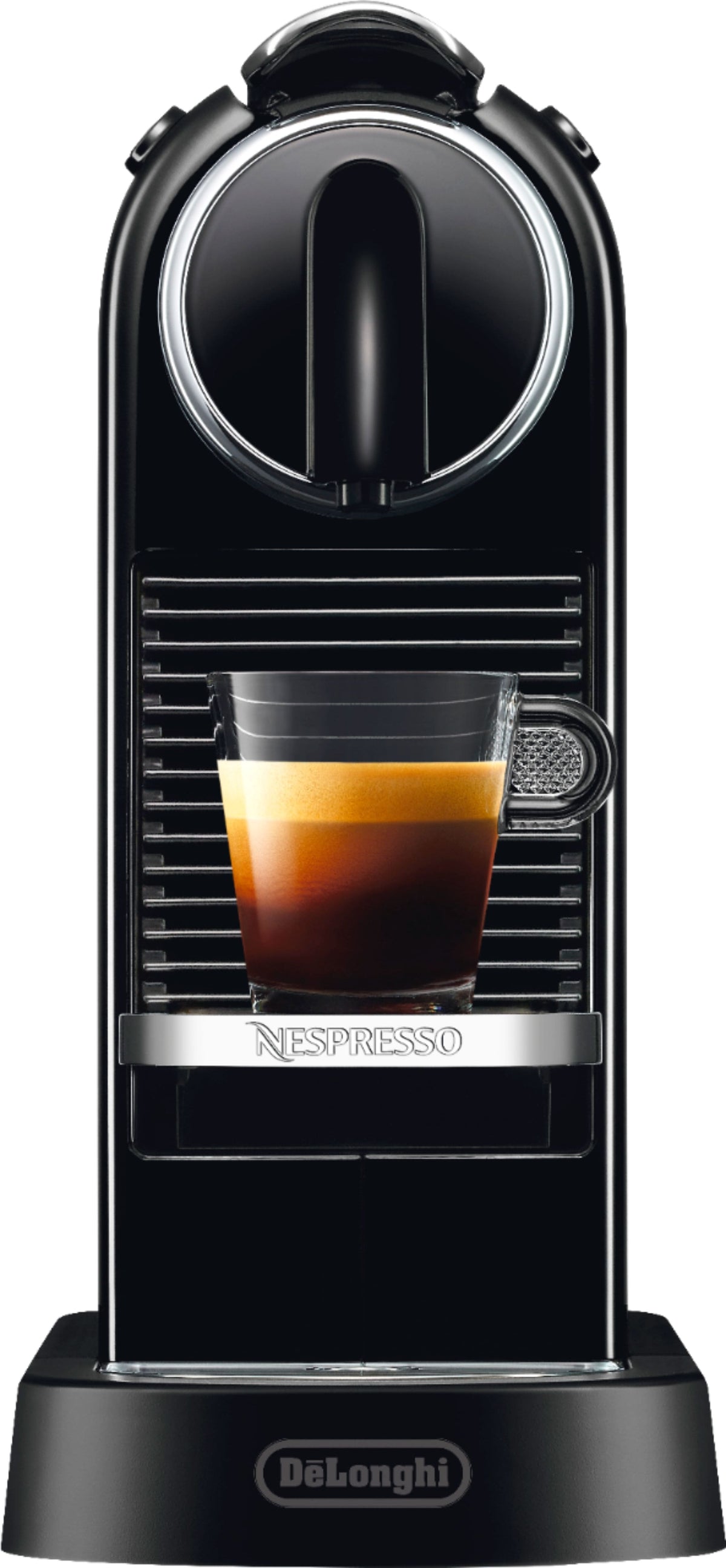 De'Longhi - CitiZ Single-Serve Espresso Machine - Limousine Black