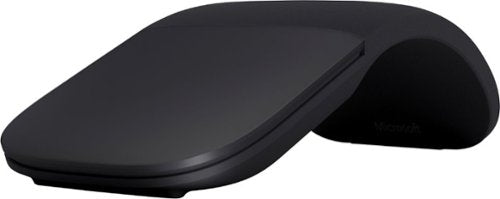 Microsoft - Surface Arc Bluetooth BlueTrack Ambidextrous Mouse for PC - Wireless - Black