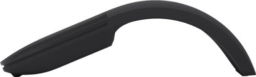 Microsoft - Surface Arc Bluetooth BlueTrack Ambidextrous Mouse for PC - Wireless - Black