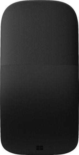 Microsoft - Surface Arc Bluetooth BlueTrack Ambidextrous Mouse for PC - Wireless - Black