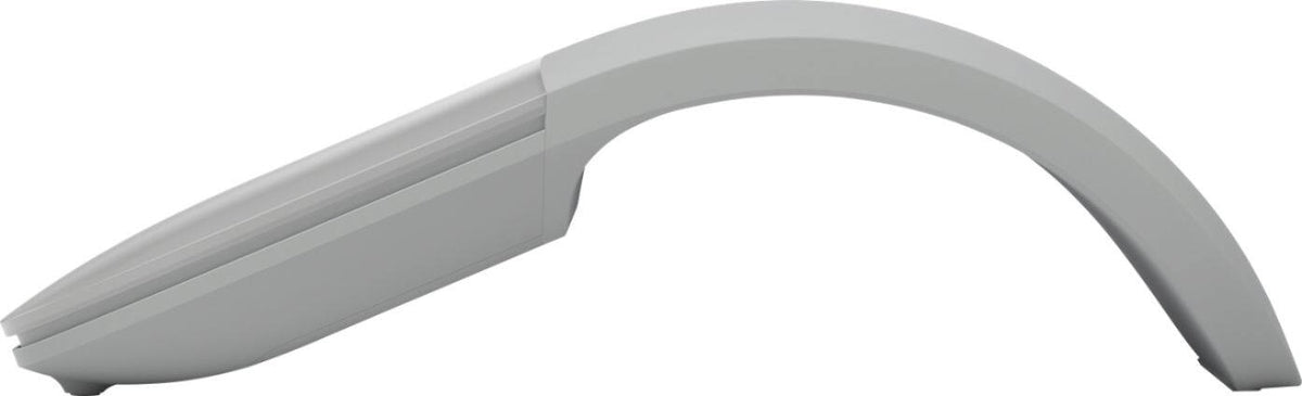 Microsoft - Surface Arc Bluetooth BlueTrack Ambidextrous Mouse for PC - Wireless - Light Gray