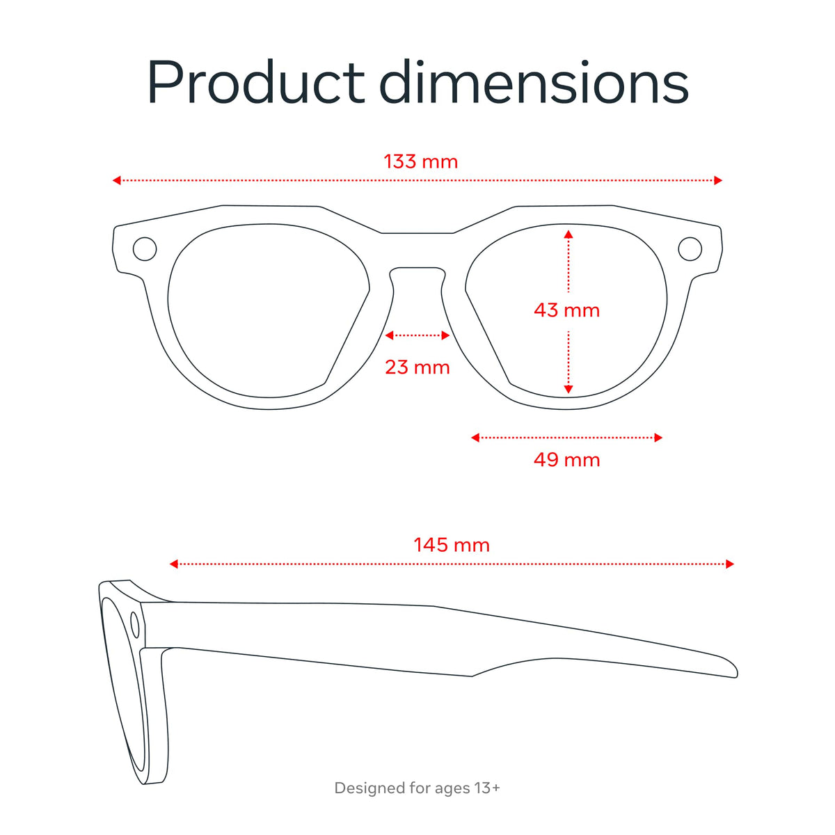 Oakley Meta - HSTN glasses with Meta AI, Audio, Photo, Video Compatibility - Prizm™ Dark Golf Lenses - Black