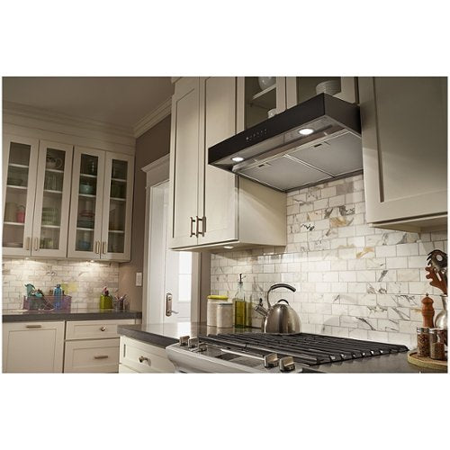 Whirlpool - 30 inches - Convertible - Under cabinet Range Hood - Stainless Steel
