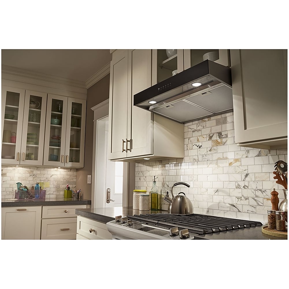 Whirlpool - 30 inches - Convertible - Under cabinet Range Hood - Stainless Steel