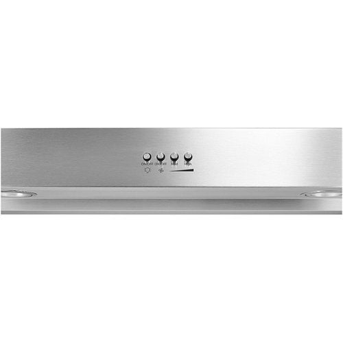 Whirlpool - 36 inches - Convertible - Under cabinet Range Hood - Stainless Steel