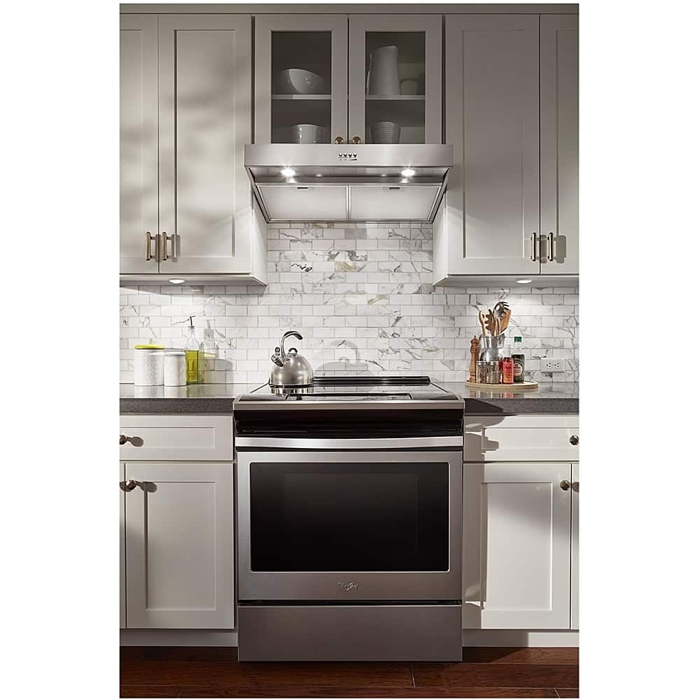 Whirlpool - 36 inches - Convertible - Under cabinet Range Hood - Stainless Steel