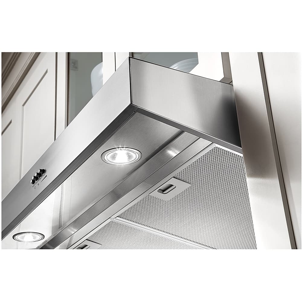 Whirlpool - 36 inches - Convertible - Under cabinet Range Hood - Stainless Steel