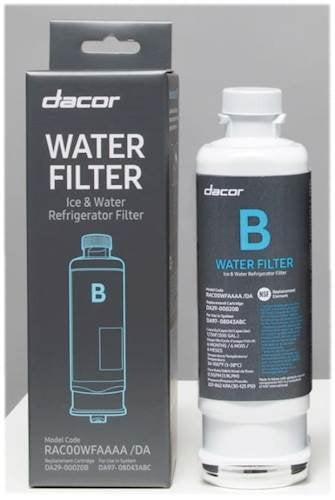 Water Filter for Dacor Side-by-Side Refrigeration - White