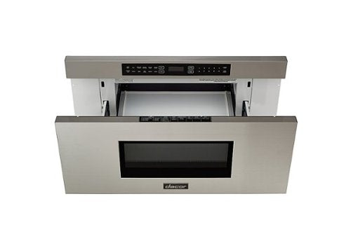 Dacor - 30" 1.2 Cu. Ft. Built-In Microwave Drawer with Multi-Sequence Cooking and Smart Moisture Sensor - Silver Stainless Steel