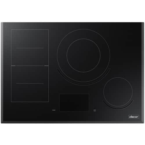 Dacor - 30 in. Wide 4 Element Electric Induction Cooktop - Black Glass