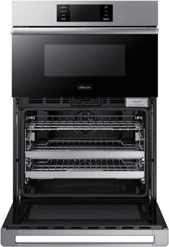 Dacor - Contemporary 30" Electric Wall Oven with Built-In Microwave in Stainless - Stainless Steel/silver